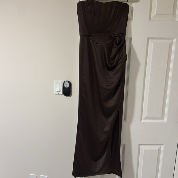 bardot everlasting satin midi dress Bardot Navy Everlasting Velour Midi Dress